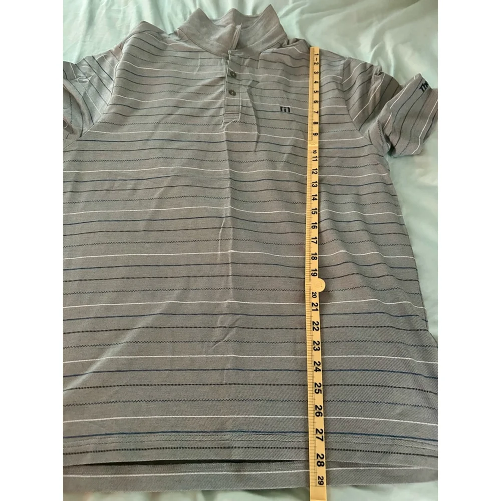 Travis Mathew Men's Golf Polo Short Sleeve Shirt Size L